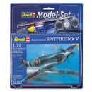 Revell Model Set - Spitfire Mk V 39dlg. - Incl. Basiskleuren Verf