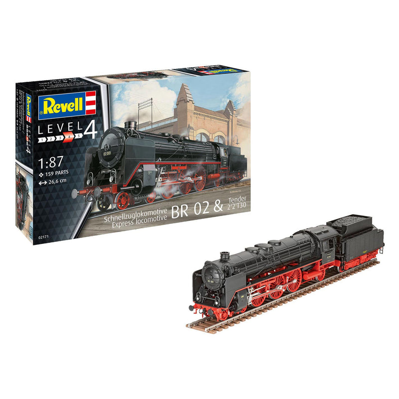 Revell Express Locomotief BR 02 & Tender 2'2'T30 Modelbouw