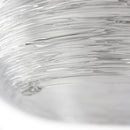 Paula - hanglamp - Ø28cm - acrylaat/glimmend staal