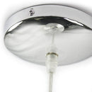 Paula - hanglamp - Ø28cm - acrylaat/glimmend staal