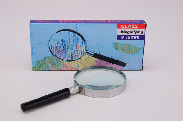 Vergrootglas groot 75mm