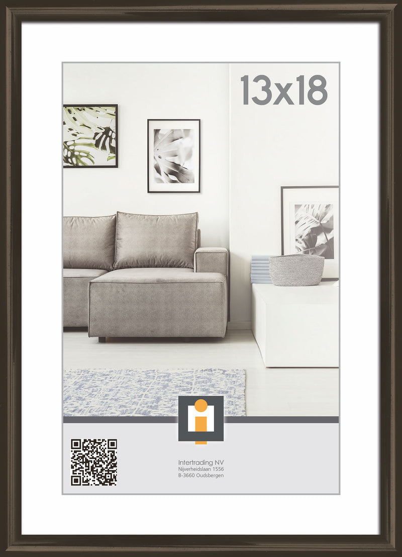 Fotolijst Kiel 13x18cm - Zwart