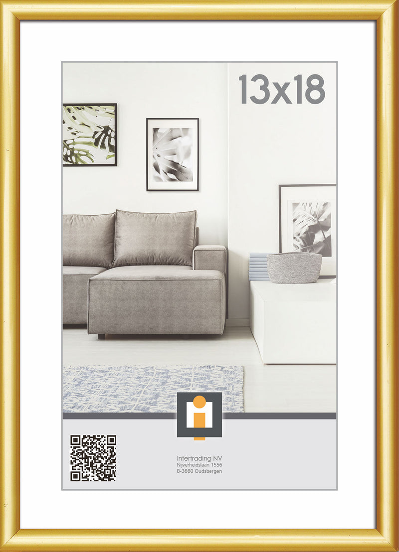 Fotolijst Kiel 13x18cm - Goud