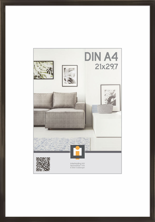 Fotolijst Kiel 21x30cm - Zwart