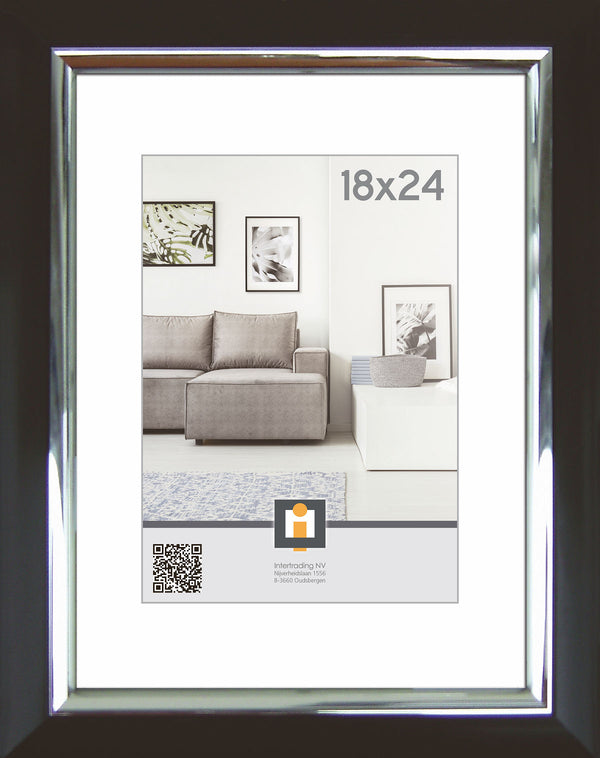 Fotolijst Cuba 18x24cm - Zwart