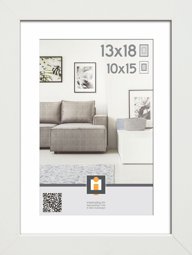Fotolijst Goteborg 13x18cm - Wit