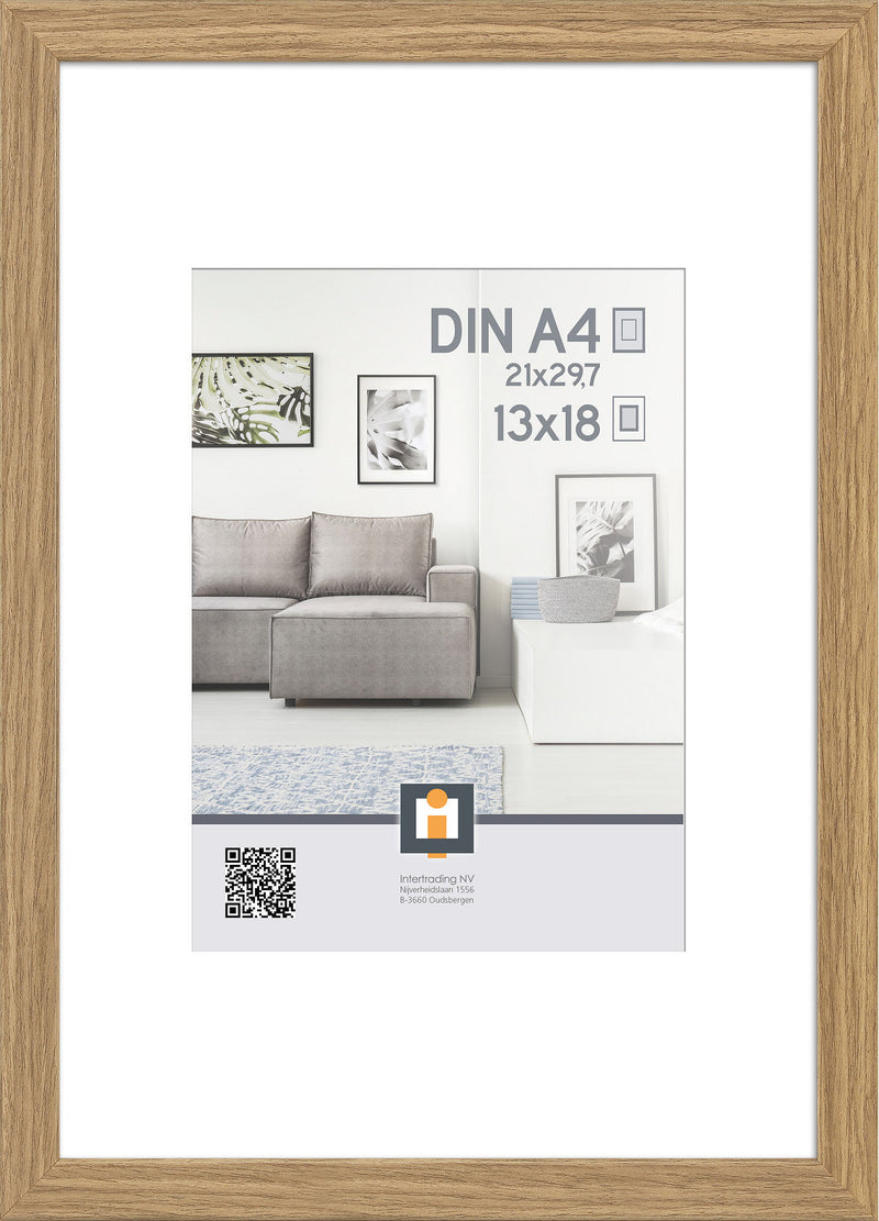 Fotolijst Goteborg 21x30cm - Vintage Eiken