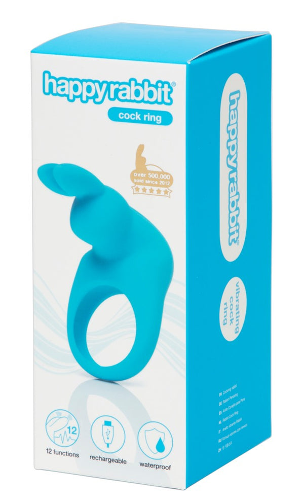 Happy Rabbit Cock Ring Blue