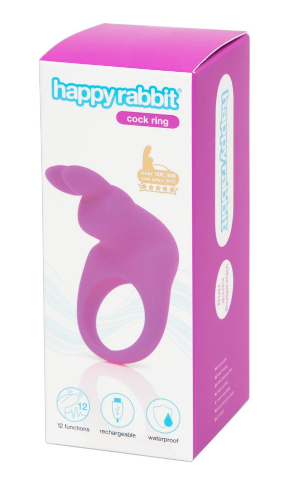 Happy Rabbit Cock Ring Purple