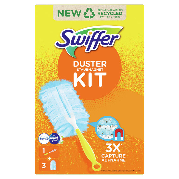Swiffer Duster Stofdoekjes Starterkit + 3 Navullingen Febreze