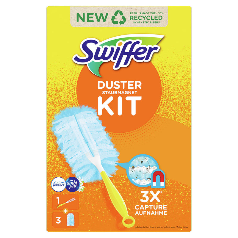 Swiffer Duster Stofdoekjes Starterkit + 3 Navullingen Febreze