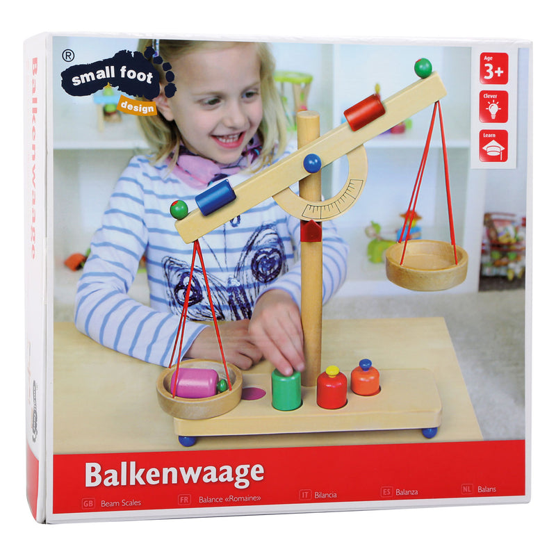 Houten Weegschaal