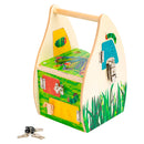 Rupsje Nooitgenoeg Houten Slotenbox