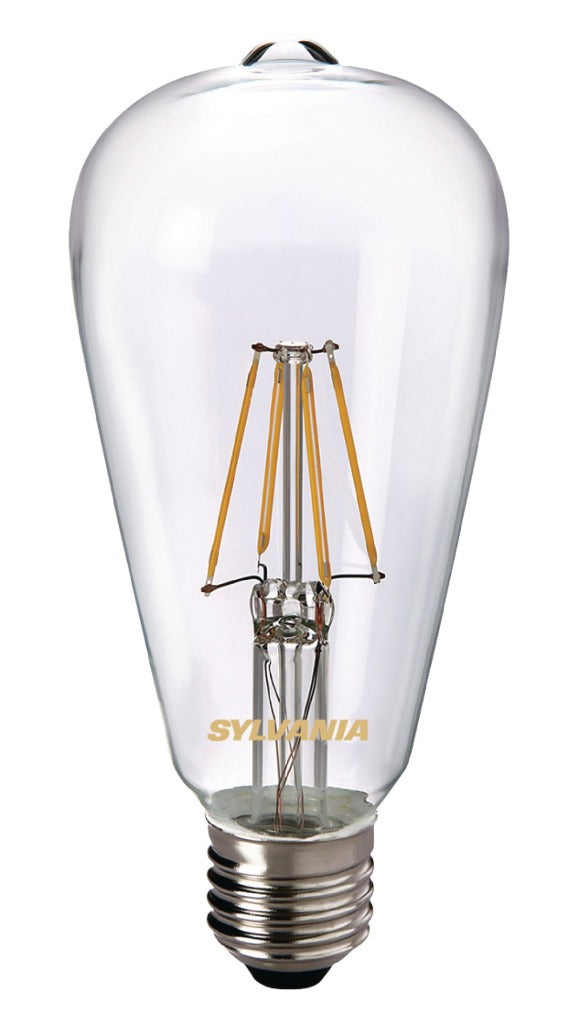Sylvania SYL-0027175 Led Retro Filament Lamp E27 St64 5 W 470 Lm 2700 K