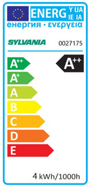 Sylvania SYL-0027175 Led Retro Filament Lamp E27 St64 5 W 470 Lm 2700 K