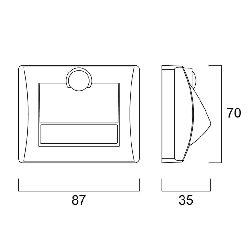 Sylvania Stair Sense 4000k Ip54 Battery Operated