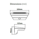 Sylvania 0054041 Gizmo Solar Wall Light