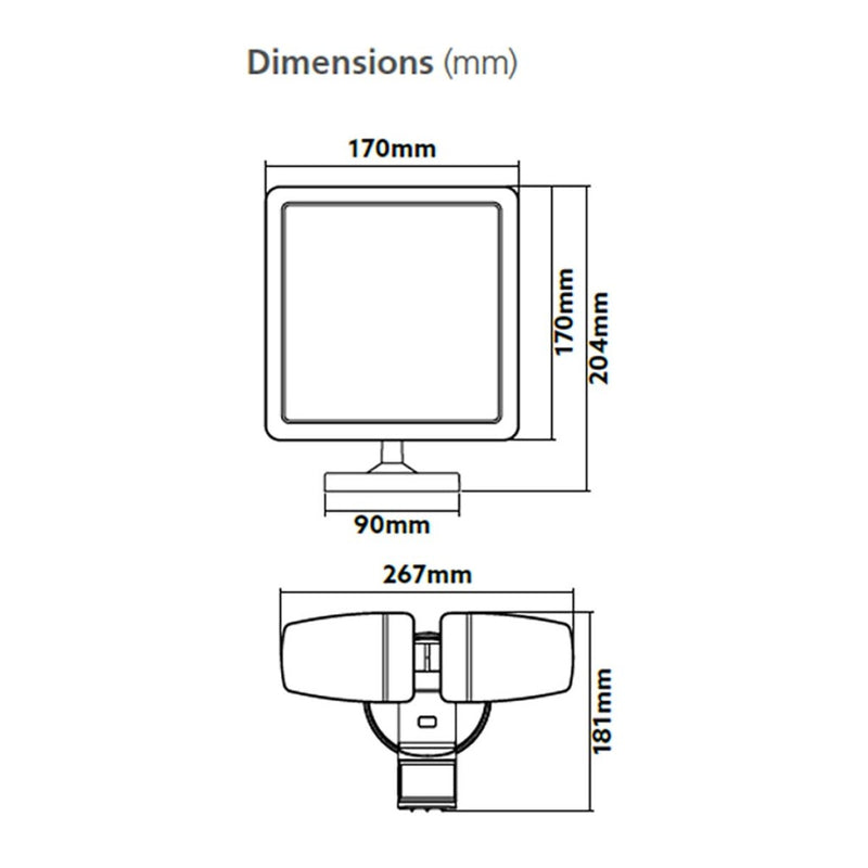 Sylvania 0054045 Gizmo Solar Flood
