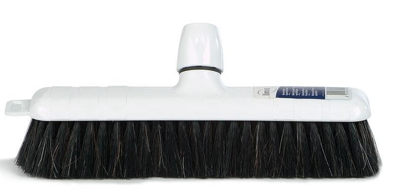 Linea Zaalveger Paardenhaar + Anker 30 cm Wit/Zwart