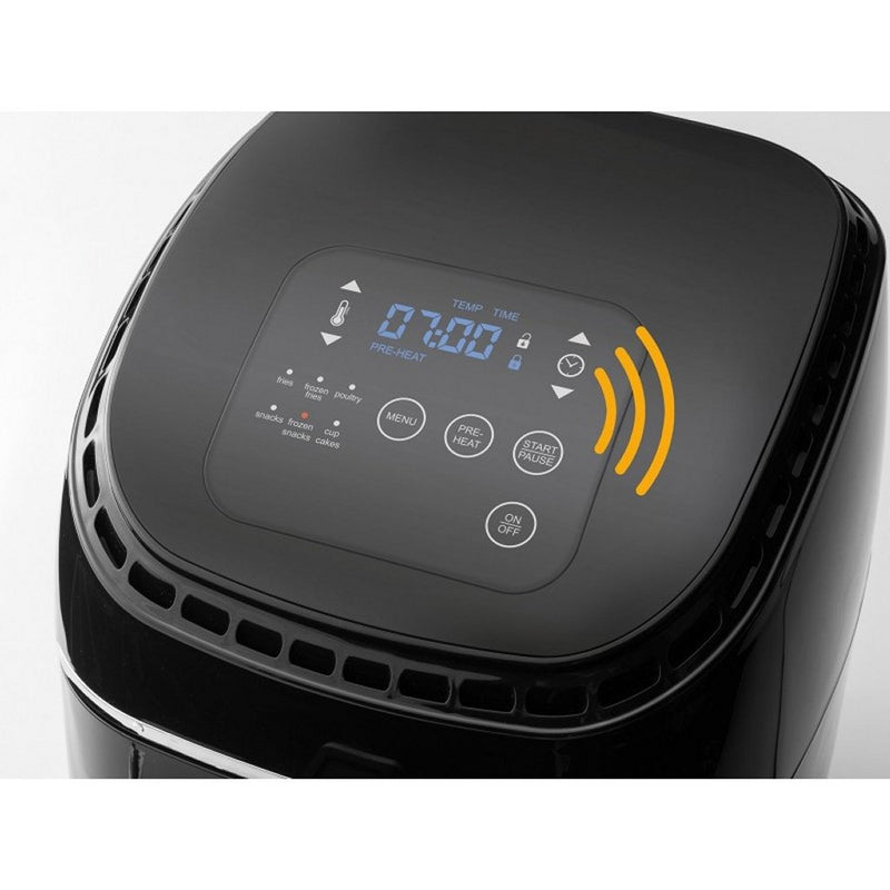 Fritel 4802 SnackTastic Digitale Heteluchtfriteuse 1450W 3.2L Zilver/Zwart