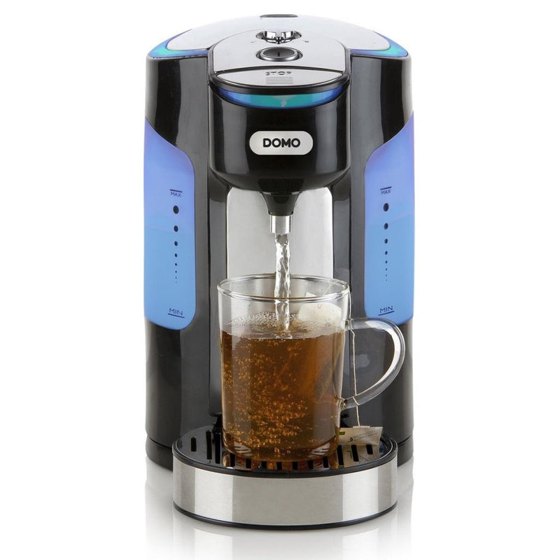 Domo DO497WK MyTea Deluxe Heetwaterdispenser Zwart/RVS