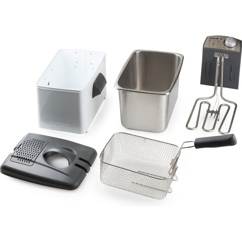 Domo DO519FR Friteuse 4.5L 3200W Wit/Zwart