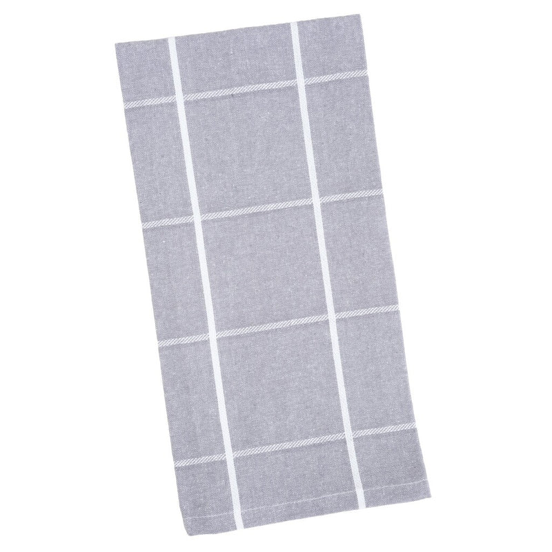 Grijs-Geruite Theedoek 50x70 cm 12 Stuks