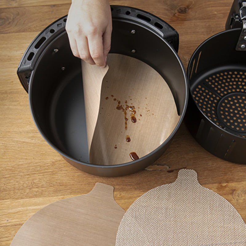 NoStik Bak- AND  beschermfolie voor Air Fryer 23.5-25.5cm