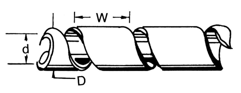 Fixapart Swb Ks-10 Spiraalband 8-60 mm Transparant