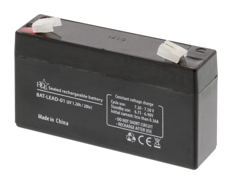 Hq Bat-lead-01 Loodaccu 6 V 1.2 Ah