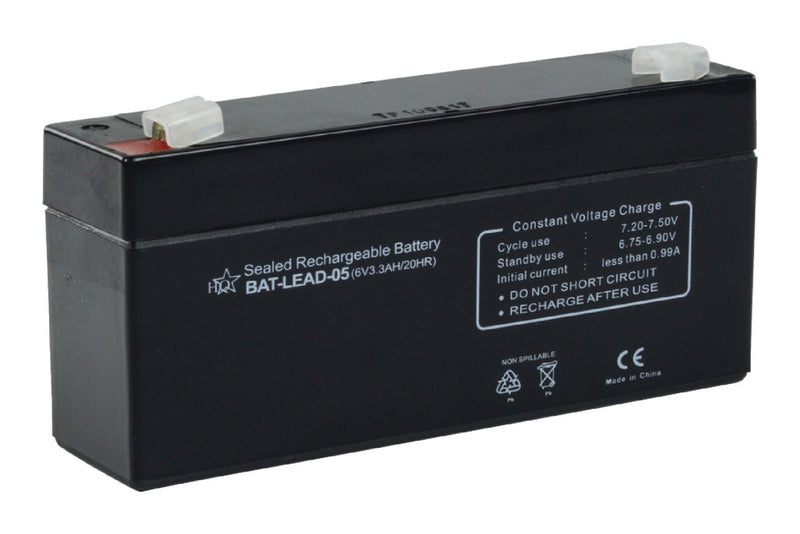 Hq Bat-lead-05 Loodaccu 6 V 3.2 Ah