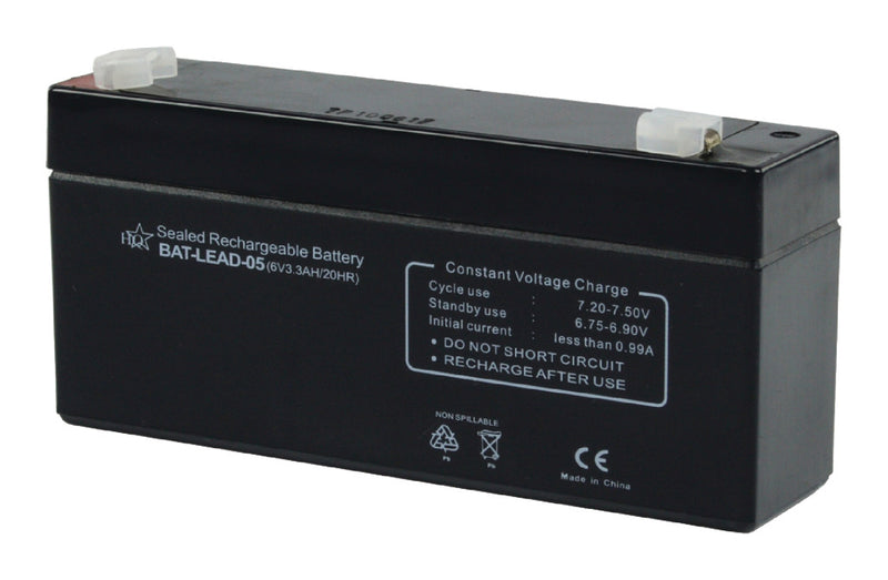 Hq Bat-lead-05 Loodaccu 6 V 3.2 Ah