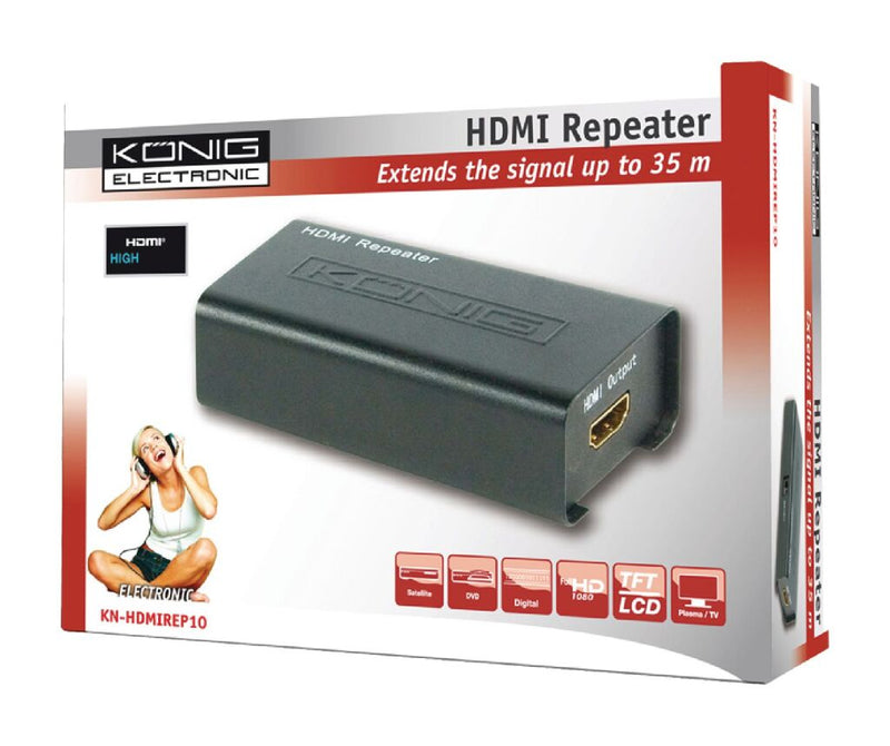 K&ouml;nig KN-HDMIREP10U HDMI Repeater