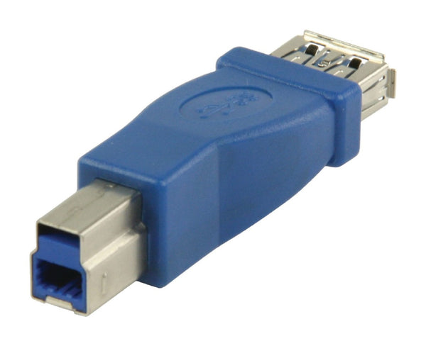 Valueline VLCP61900L Usb 3.0 Adapter B Male - A Female Blauw