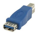 Valueline VLCP61900L Usb 3.0 Adapter B Male - A Female Blauw