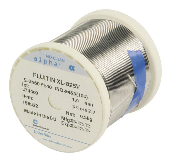 Alpha Tin-wm 500 gr Soldeertin 1,00 mm Witmetaal 500 G