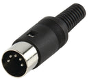 Valueline DNC-005/1 5p Din Plug Plastic 180
