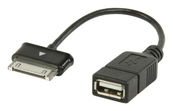 Valueline Vlmp39205b0.20 Usb 2.0 A - Samsung 30-pin Otg Datakabel 0,20 M