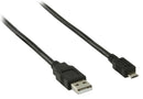 Valueline Vlcp60500b20 Usb 2.0 Usb A Male - Usb Micro B Male Kabel 2,00 M Zwart
