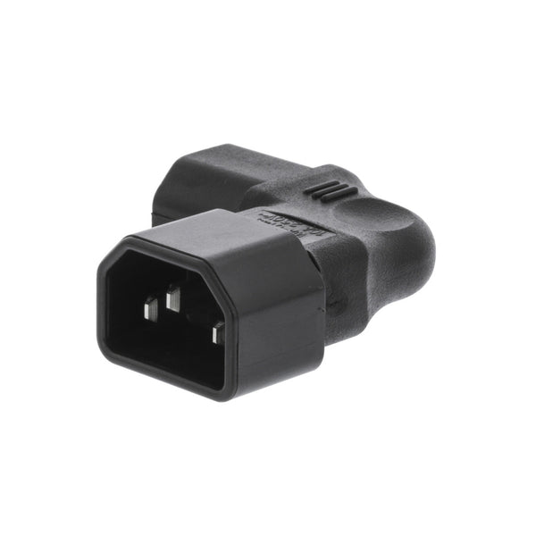 Valueline VLEP11903B Stroomstekker Female/male Polyvinylchloride (pvc) Zwart
