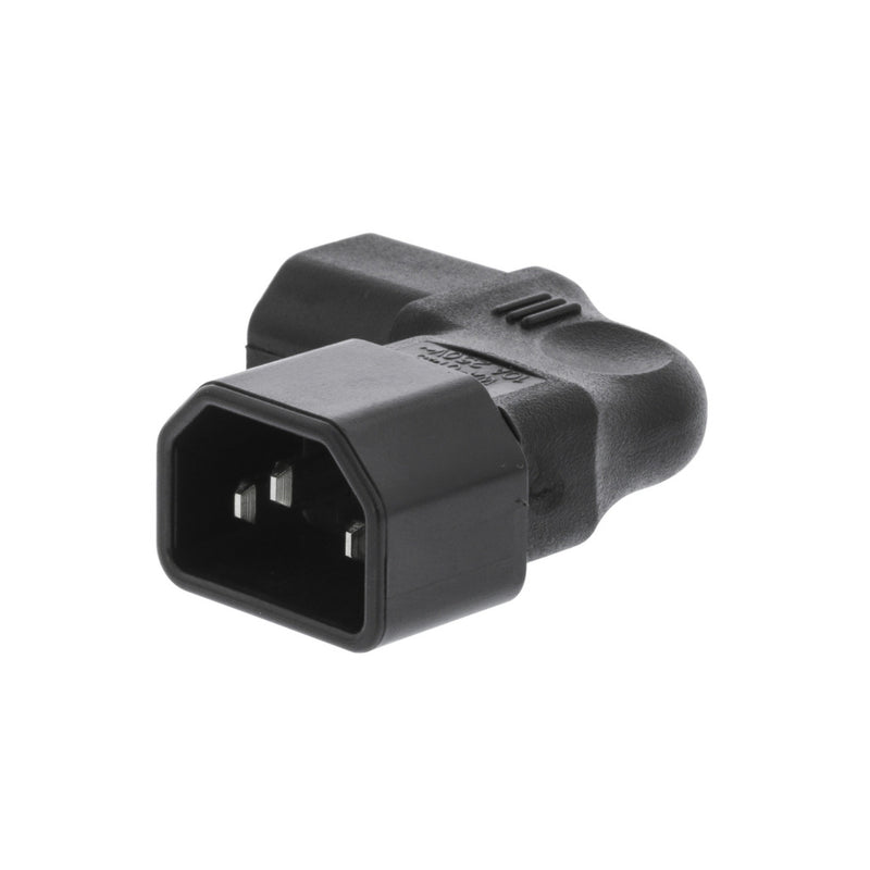 Valueline VLEP11903B Stroomstekker Female/male Polyvinylchloride (pvc) Zwart