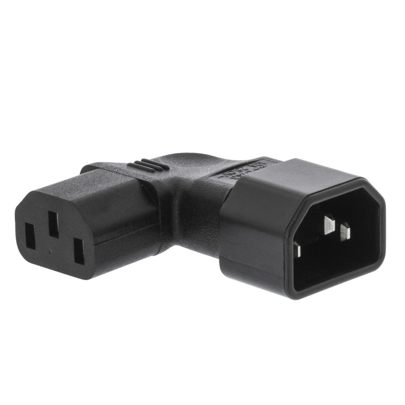 Valueline VLEP11903B Stroomstekker Female/male Polyvinylchloride (pvc) Zwart