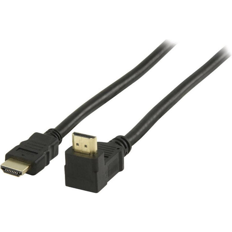 Valueline Vgvp34200b100 High Speed Hdmi Kabel met Ethernet Hdmi Connector - Hdmi Connector 90