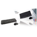 K&ouml;nig CSKMCU100 USB Toetsenbord &amp; Optische Muis Zwart