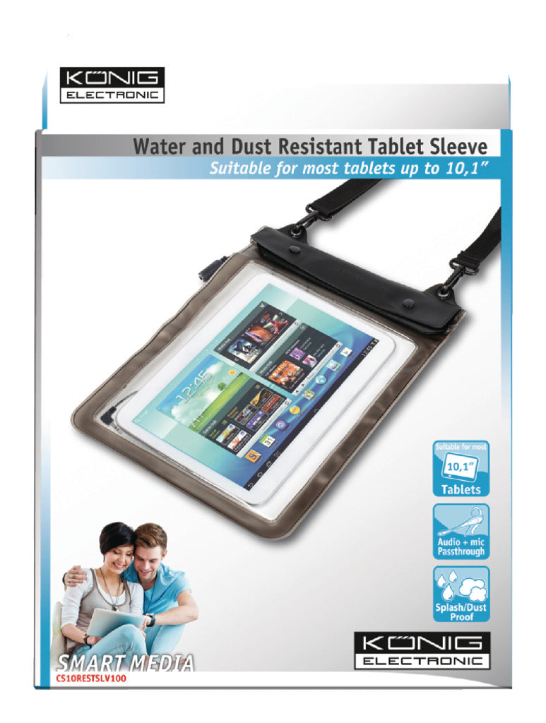 König Cs10 restslv100 Water- en Stofbestendige Tablet Sleeve