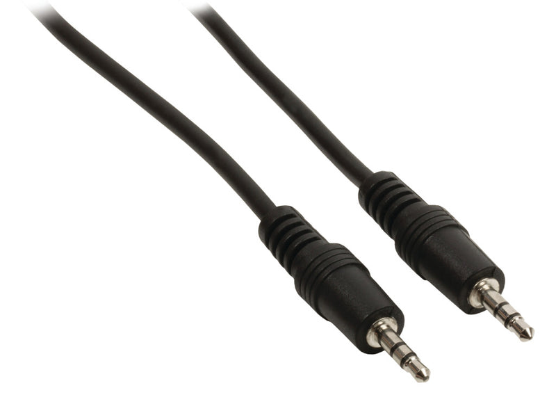 Valueline Vlap22000b20 Jack Stereo Audiokabel 3,5 mm Mannelijk - 3,5 mm Mannelijk 2,00 M Zwart