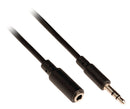 Valueline VLAP22050B20 Jack Stereo Audio Verlengkabel 3,5 mm Mannelijk - 3,5 mm Vrouwelijk 2,00 M Z