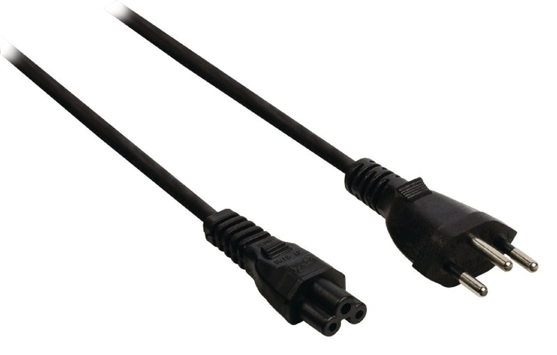 Valueline VLEP11220B50 Stroomkabel Zwitserse Plug Mannelijk - Iec-320-c5 5,00 M Zwart