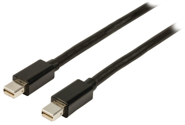 Valueline VLCP37500B10 Mini Displayport Kabel Mini-displayport Male - Mini-displayport Male 1.00 M