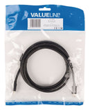 Valueline VLCP37500B20 Mini Displayport Kabel Mini-displayport Male - Mini-displayport Male 2.00 M